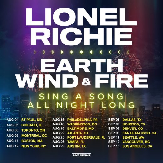 Earth Wind & Fire Lionel Richie and Earth, Wind & Fire