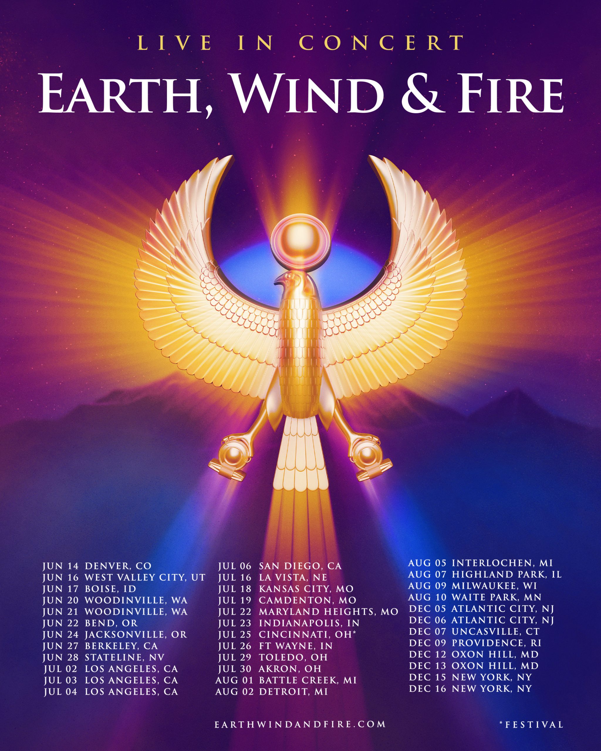 Earth Wind & Fire – The official site of the mighty elements